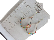 Load image into Gallery viewer, Multi-colored Crystal Earrings