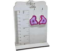 Load image into Gallery viewer, Agate Slice Earrings