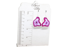 Load image into Gallery viewer, Agate Slice Earrings