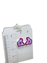 Load image into Gallery viewer, Agate Slice Earrings