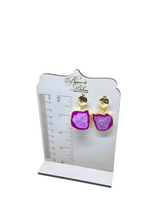 Load image into Gallery viewer, Agate Slice Earrings