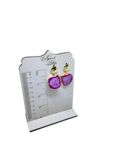 Load image into Gallery viewer, Agate Slice Earrings