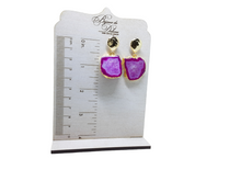 Load image into Gallery viewer, Agate Slice Earrings