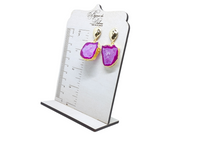 Load image into Gallery viewer, Agate Slice Earrings