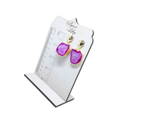 Load image into Gallery viewer, Agate Slice Earrings