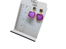 Load image into Gallery viewer, Agate Slice Earrings