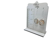Load image into Gallery viewer, Agate Slice Earrings
