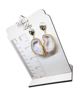 Load image into Gallery viewer, Agate Slice Earrings
