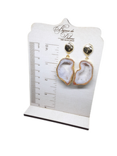 Load image into Gallery viewer, Agate Slice Earrings