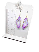 Load image into Gallery viewer, Agate Slice Earrings