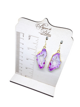 Load image into Gallery viewer, Agate Slice Earrings