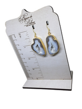 Load image into Gallery viewer, Agate Slice Earrings