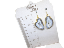 Load image into Gallery viewer, Agate Slice Earrings