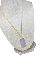 Load image into Gallery viewer, Agate Slice Necklace