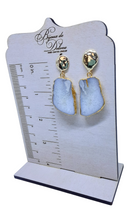 Load image into Gallery viewer, Agate Slice Earrings