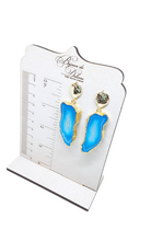 Load image into Gallery viewer, Agate Slice Earrings