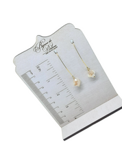 Load image into Gallery viewer, Ivory Crystal Earrings