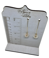 Load image into Gallery viewer, Ivory Crystal Earrings