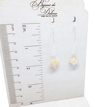 Load image into Gallery viewer, Ivory Crystal Earrings