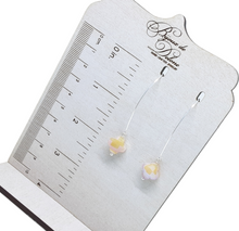 Load image into Gallery viewer, Ivory Crystal Earrings