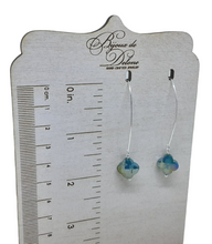 Load image into Gallery viewer, Green Crystal Earrings