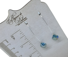 Load image into Gallery viewer, Green Crystal Earrings