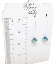 Load image into Gallery viewer, Green Crystal Earrings