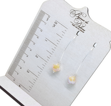 Load image into Gallery viewer, Ivory Crystal Earrings