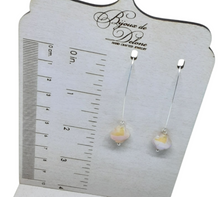 Load image into Gallery viewer, Ivory Crystal Earrings