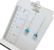 Load image into Gallery viewer, Green Crystal Earrings