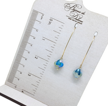 Load image into Gallery viewer, Green Crystal Earrings