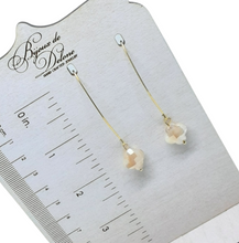 Load image into Gallery viewer, Ivory Crystal Earrings