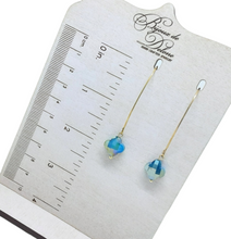 Load image into Gallery viewer, Green Crystal Earrings