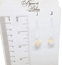 Load image into Gallery viewer, Ivory Crystal Earrings