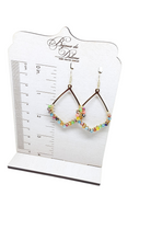 Load image into Gallery viewer, Multi-colored Crystal Earrings