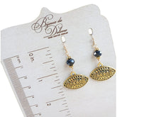 Load image into Gallery viewer, Football Earrings