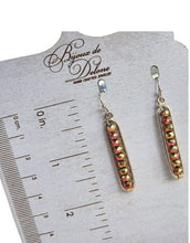 Load image into Gallery viewer, Brown Crystal Earrings