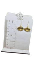Load image into Gallery viewer, Football Earrings