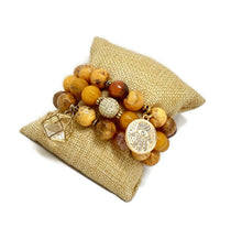 Load image into Gallery viewer, Hamsa Bracelet Set