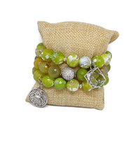 Load image into Gallery viewer, Hamsa Bracelet Set