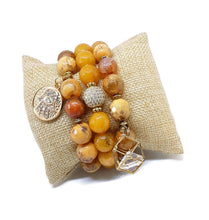 Load image into Gallery viewer, Hamsa Bracelet Set