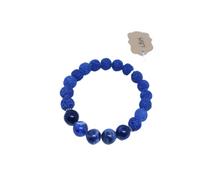 Load image into Gallery viewer, Lava &amp; Gemstone Bead Bracelet
