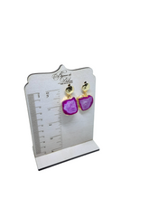 Load image into Gallery viewer, Agate Slice Earrings
