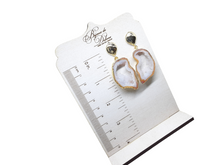 Load image into Gallery viewer, Agate Slice Earrings
