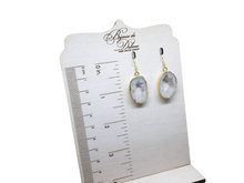 Load image into Gallery viewer, Agate Slice Earrings
