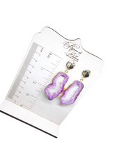 Load image into Gallery viewer, Agate Slice Earrings
