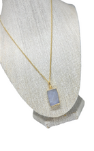 Load image into Gallery viewer, Agate Slice Necklace

