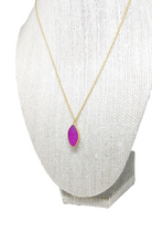 Load image into Gallery viewer, Pink Druzy Necklace
