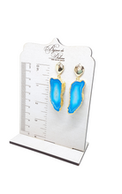 Load image into Gallery viewer, Agate Slice Earrings
