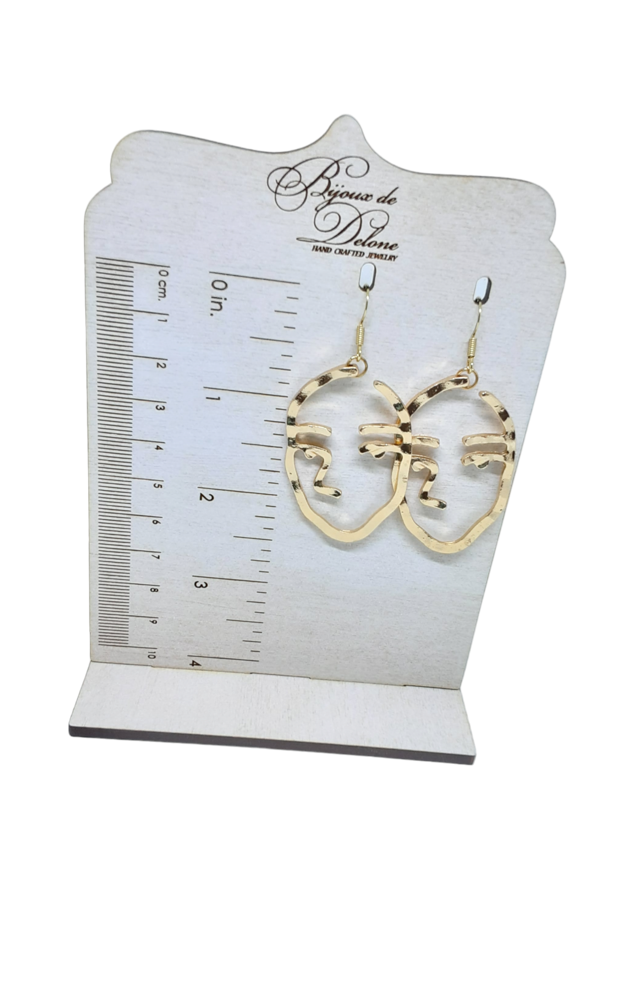 Wavy Face Earrings